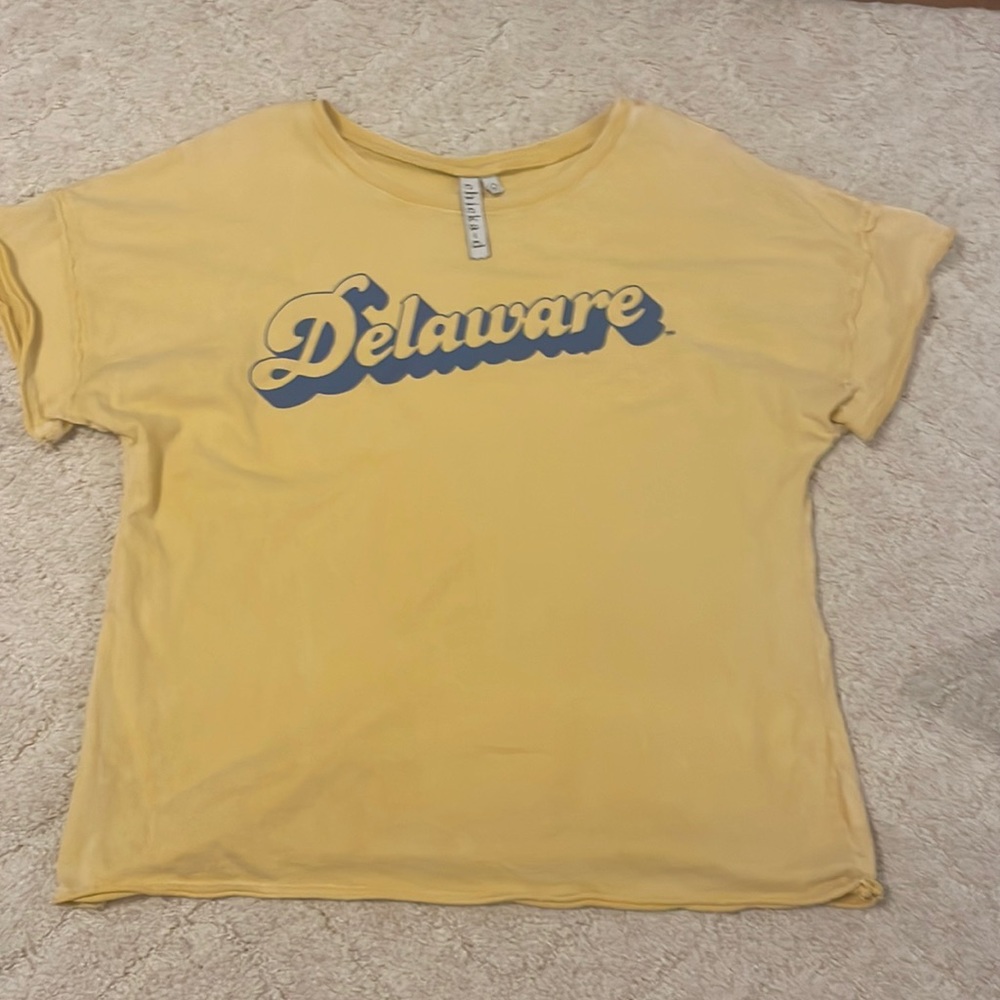 university of delaware t shirt size small